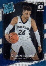 2017-18 Panini Donruss Optic Rated Rookie #152 Dillon Brooks - Grizzlies
